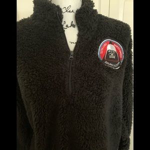 Star Wars Darth Vader Pullover Black Teddy Bear Style Jacket